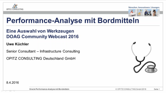 Performance Analyse nicht nur in der Standard Edition